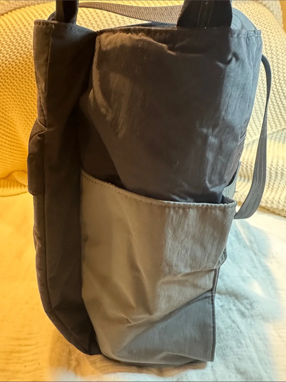 Bagsmart Quilted Black Tote Mew with tags